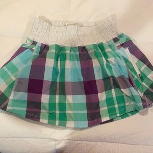EUC Lululemon tennis skirt with built in shorts